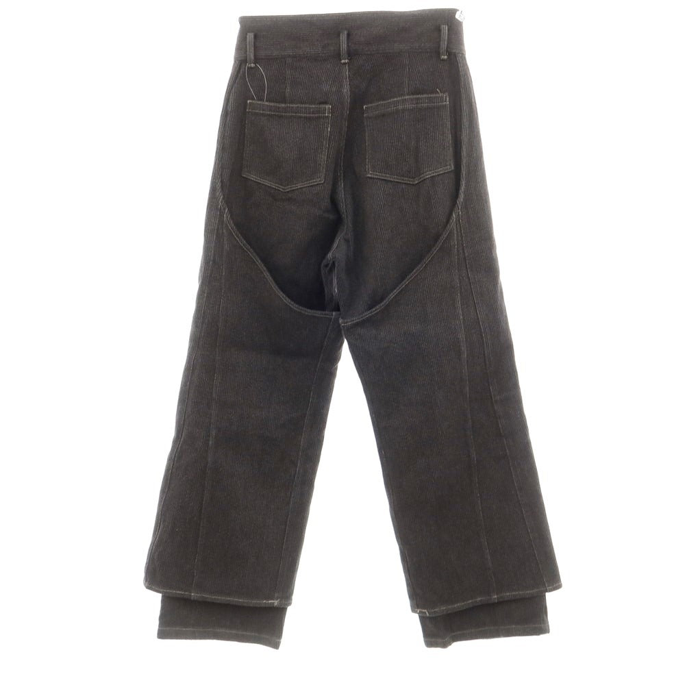 [Used] TOKIO Cotton Pants Bottoms Navy Gray x Ash Brown [Size not specified (approximately M)] [GRY] [A/W] [Condition Rank B] [Men&