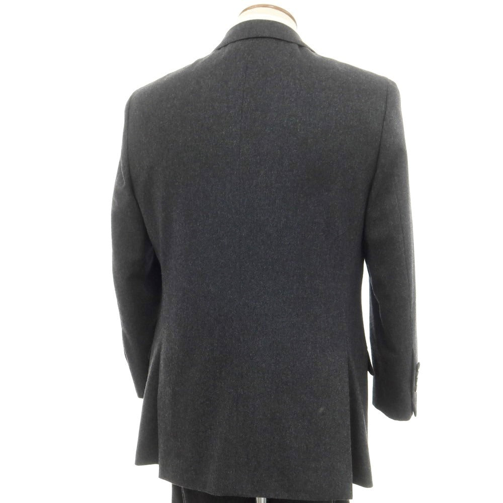 【中古】ブルックスブラザーズ Brooks Brothers ウールカシミヤ 2つボタンスーツ ダークグレー【サイズ39SHT/33】【 状態ランクB 】【 メンズ 】 [EPD]
