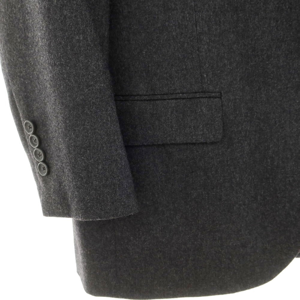 【中古】ブルックスブラザーズ Brooks Brothers ウールカシミヤ 2つボタンスーツ ダークグレー【サイズ39SHT/33】【 状態ランクB 】【 メンズ 】 [EPD]