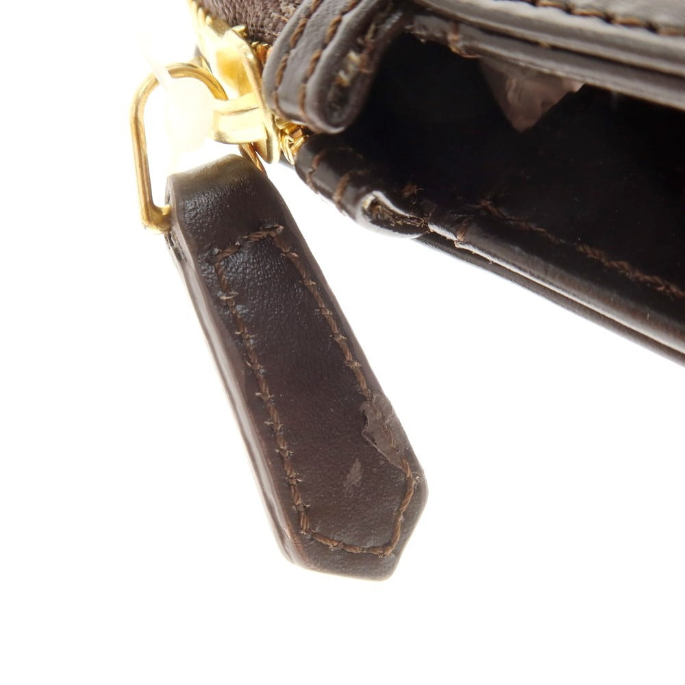 【中古】【未使用】エー エム ピー アントニオピオメーレ AMP ANTONIO PIO MELE Sharon別注 レザー クラッチバッグ ダークブラウン【 状態ランクS 】【 メンズ 】 [EPD]