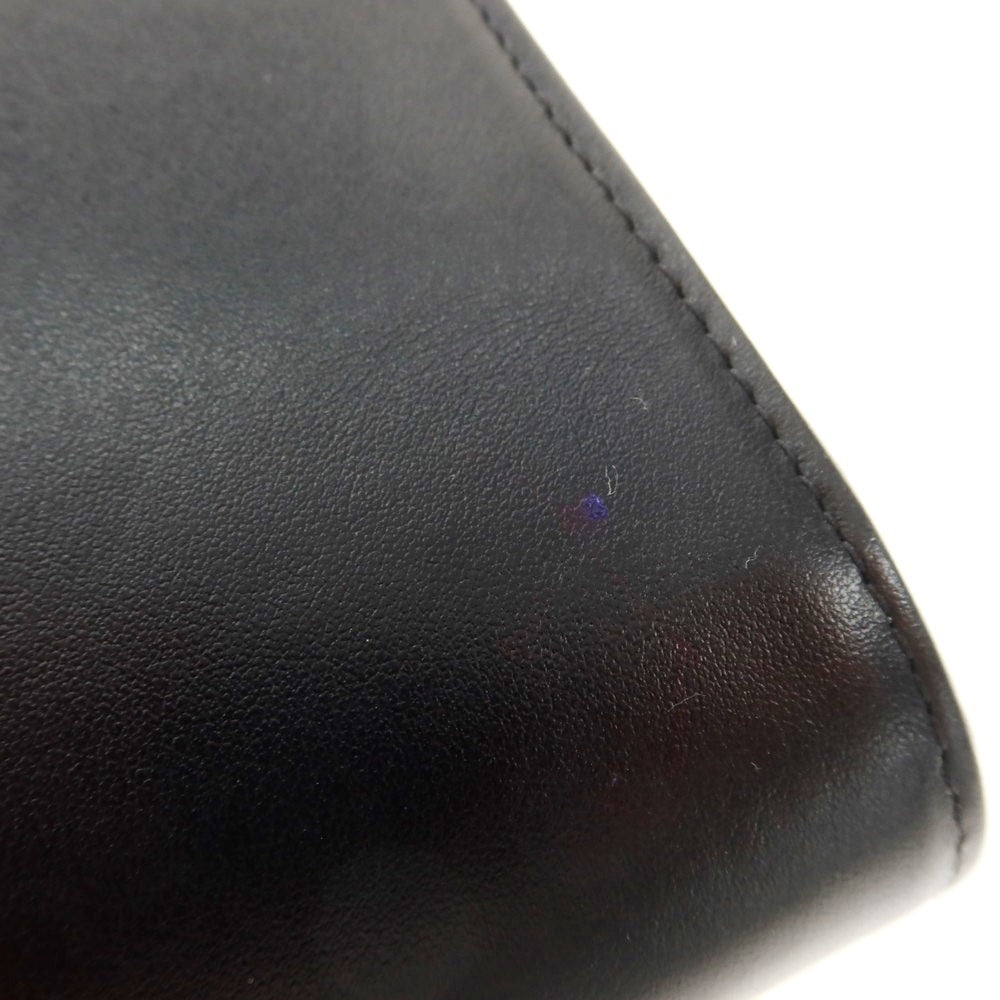 【中古】【未使用】エー エム ピー アントニオピオメーレ AMP ANTONIO PIO MELE Sharon別注 レザー クラッチバッグ ブラック【 状態ランクS 】【 メンズ 】 [EPD]