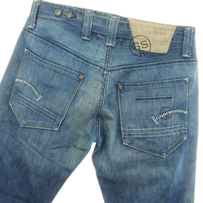 【中古】ジースターロウ G-STAR RAW コットン ジーンズ デニムパンツ ネイビー【サイズ34】【NVY】【S/S/A/W】【状態ランクC】【メンズ】