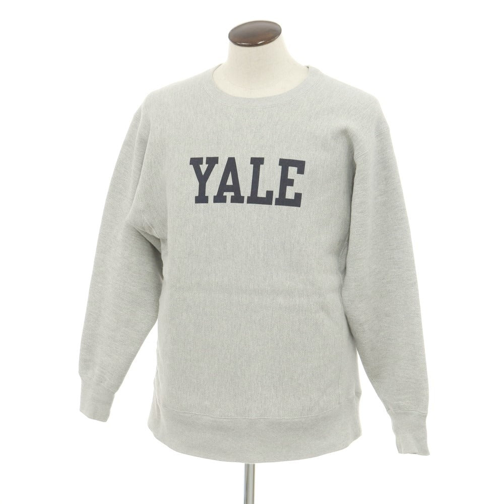 【中古】チャンピオン Champion YALE コットンアクリルレーヨン リバースウィーブ スウェット ライトグレー【サイズXL】【GRY】【A/W】【状態ランクB】【メンズ】