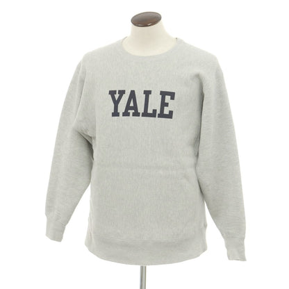 【中古】チャンピオン Champion YALE コットンアクリルレーヨン リバースウィーブ スウェット ライトグレー【サイズXL】【GRY】【A/W】【状態ランクB】【メンズ】