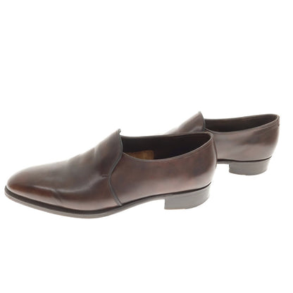 【中古】ジョンロブ John Lobb EDWARD ミュージアムカーフ ローファー ダークブラウン【 7E 】【 状態ランクB 】【 メンズ 】