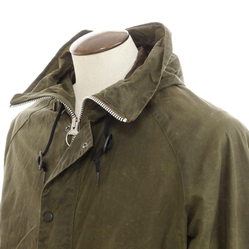 【中古】バブアー Barbour MARGARET HOWELL別注 オイルドコットン モッズコート オリーブ【 L 】【 状態ランクC 】【 メンズ 】