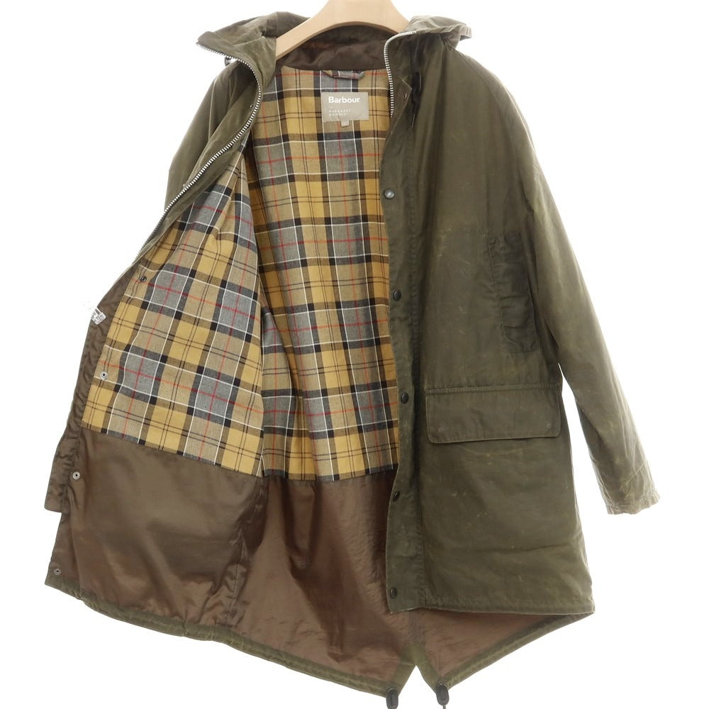 【中古】バブアー Barbour MARGARET HOWELL別注 オイルドコットン モッズコート オリーブ【 L 】【 状態ランクC 】【 メンズ 】