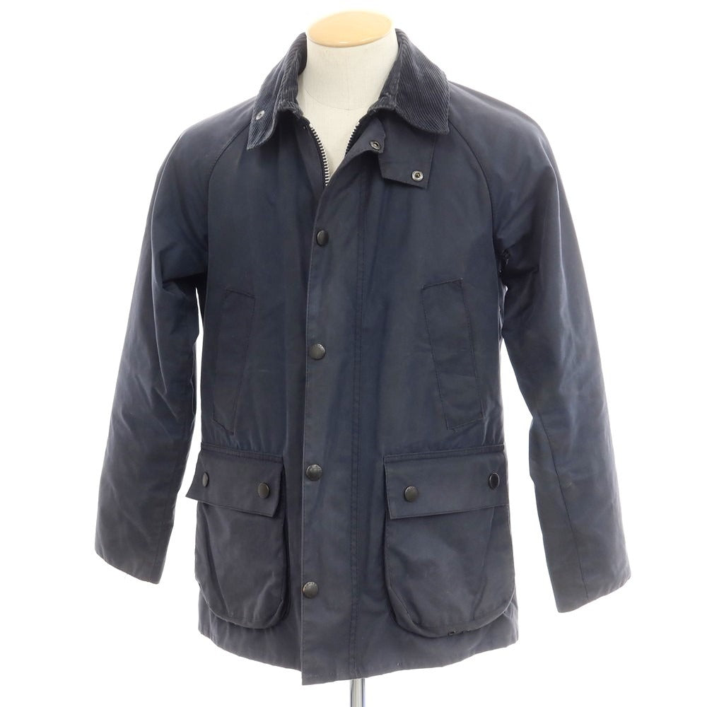 【中古】バブアー Barbour SL BEDALE コットン フィールドジャケット ネイビー【 36 】【 状態ランクC 】【 メンズ 】