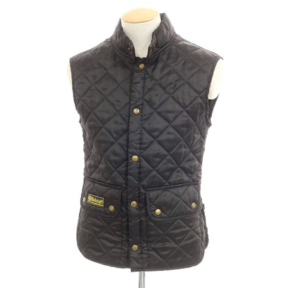 【中古】ベルスタッフ BELSTAFF ポリエステル キルティング 中綿ベスト ブラック【 44 】【 状態ランクC 】【 メンズ 】