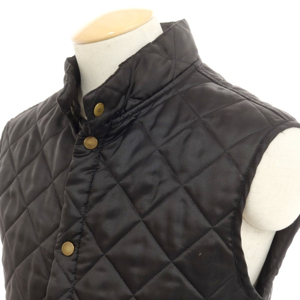 【中古】ベルスタッフ BELSTAFF ポリエステル キルティング 中綿ベスト ブラック【 44 】【 状態ランクC 】【 メンズ 】