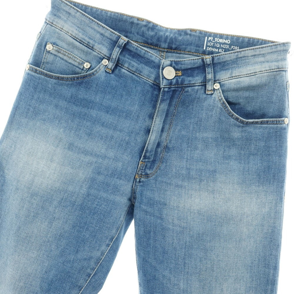 【中古】ピーティートリノ デニム PT TORINO DENIM SWING ストレッチ コットンポリエステル デニムパンツ ブルー【サイズ29】【BLU】【S/S/A/W】【状態ランクC】【メンズ】