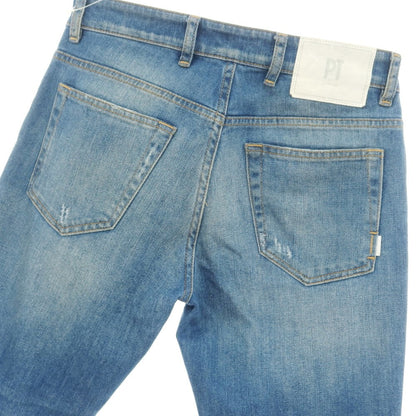 【中古】ピーティートリノ デニム PT TORINO DENIM REGGAE ストレッチ コットン デニムパンツ ブルー【サイズ28】【BLU】【S/S/A/W】【状態ランクC】【メンズ】