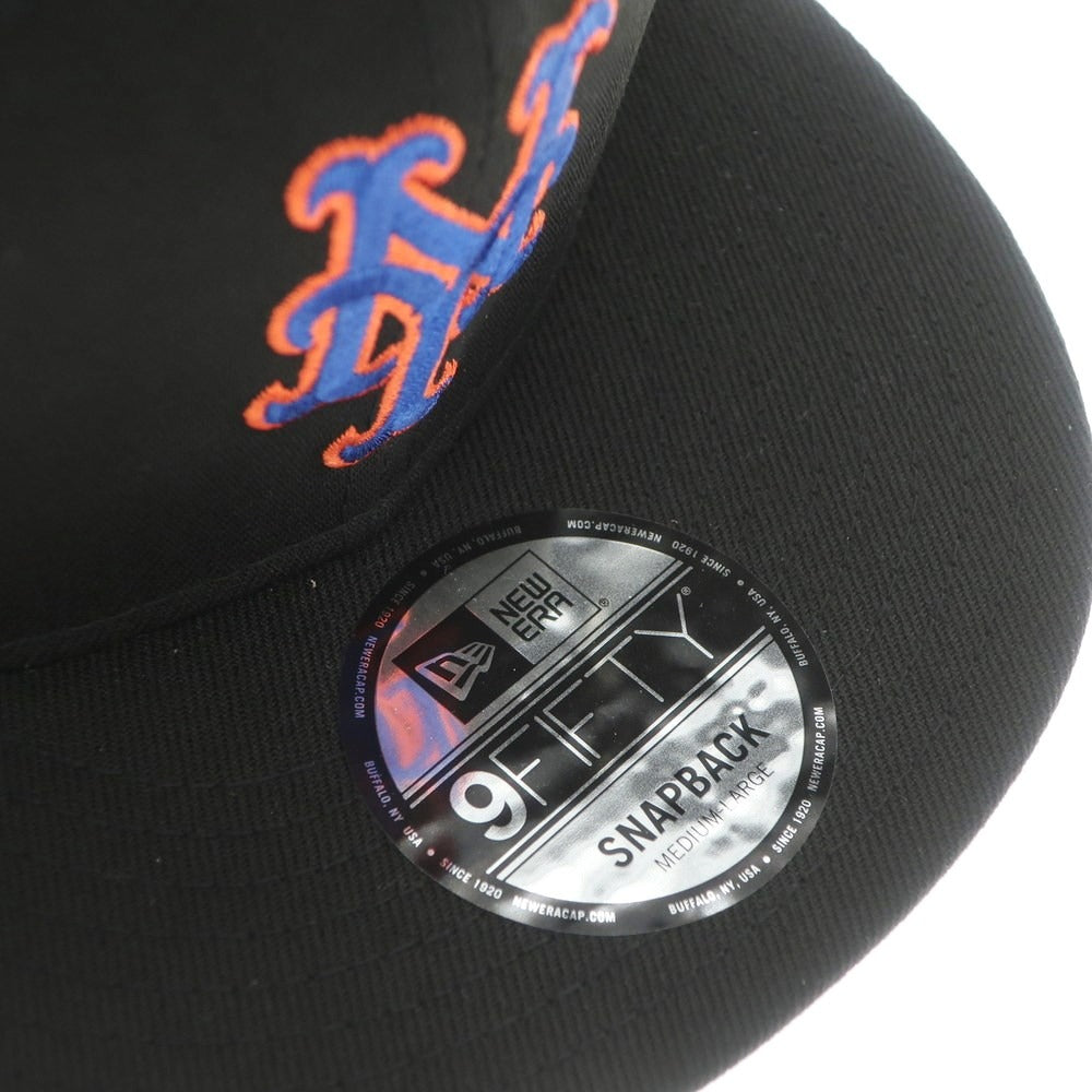 【中古】【未使用】ニューエラ NEW ERA B:MING by BEAMS別注 ポリエステル スナップバック キャップ ブラック【サイズFREE】【BLK】【S/S/A/W】【状態ランクS】【メンズ】