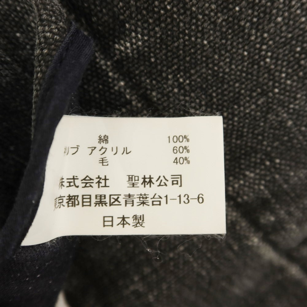 【中古】ブルーブルー BLUE BLUE コットン コート グレー【 1 】【 状態ランクC 】【 メンズ 】