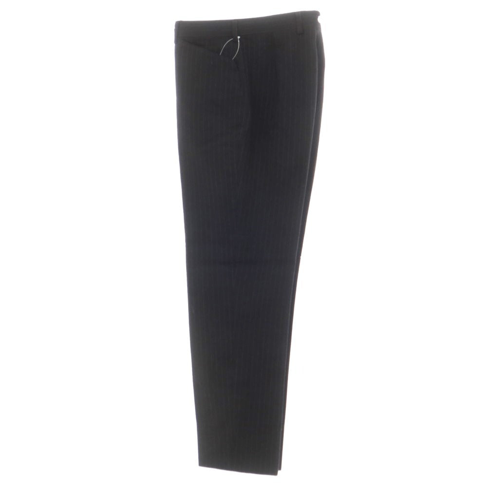 【中古】ポールスミス Paul Smith ウール ストライプ ドレススラックスパンツ ブラック【サイズ28】【 状態ランクD 】【 メンズ 】 [EPD]