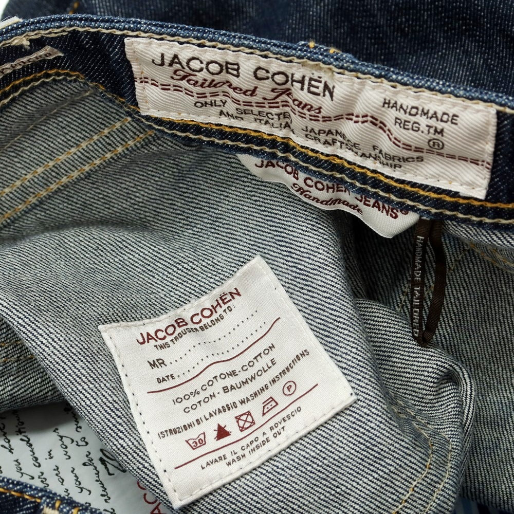 【中古】ヤコブコーエン JACOB COHEN J688 デニムパンツ ジーンズ ネイビー【 32 】【 状態ランクB 】【 メンズ 】