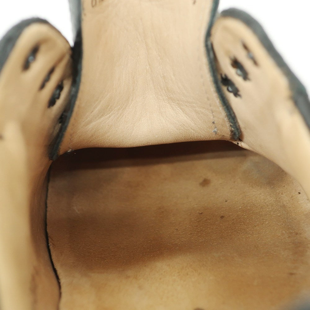 【中古】フィンコンフォート Finn Comfort レザー コンフォートシューズ スニーカー ブラック【 6 1/2 】【 状態ランクB 】【 メンズ 】 [DPD]