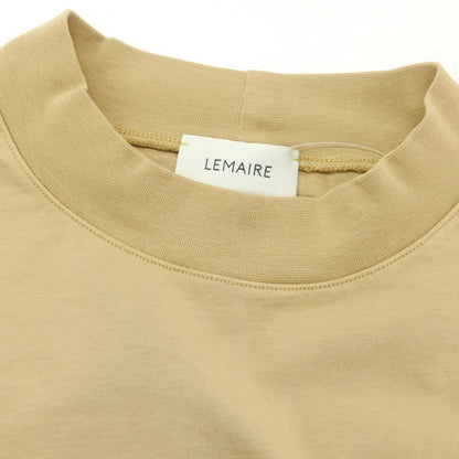 【中古】ルメール LEMAIRE コットン モックネック 長袖Ｔシャツ ベージュ【 S 】【 状態ランクB 】【 メンズ 】