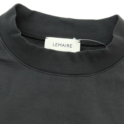 【中古】ルメール LEMAIRE コットン モックネック 長袖Ｔシャツ ダークグレー【 S 】【 状態ランクB 】【 メンズ 】