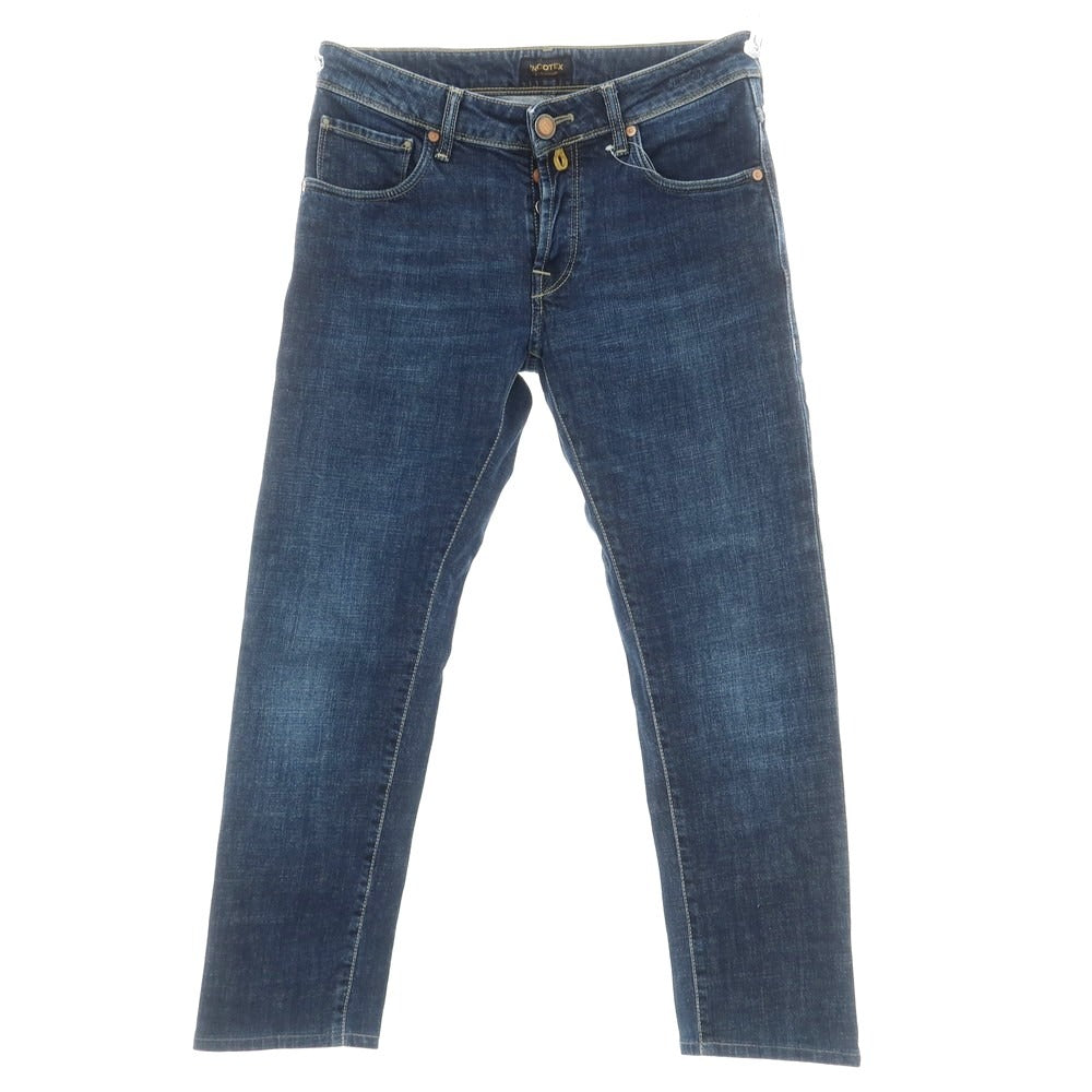 【中古】インコテックス INCOTEX コットン ジーンズ デニムパンツ ネイビー【サイズ31】【 状態ランクB 】【 メンズ 】[EPD]