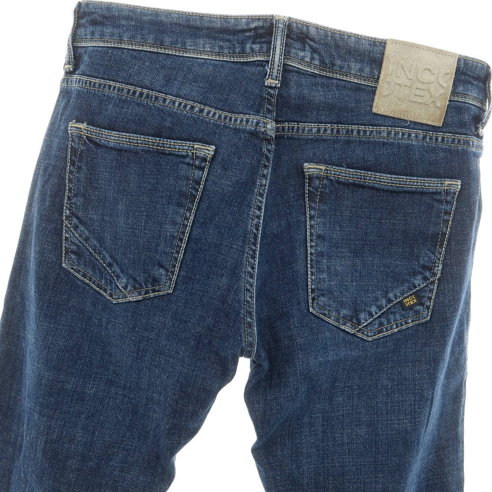 【中古】インコテックス INCOTEX コットン ジーンズ デニムパンツ ネイビー【サイズ31】【 状態ランクB 】【 メンズ 】[EPD]