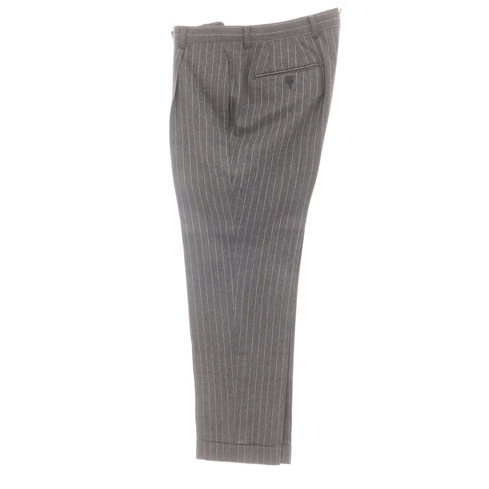 【中古】サルトリア リング Sartoria Ring ウール 3つボタンスーツ グレーxホワイト【サイズ44】【 状態ランクC 】【 メンズ 】 [EPD]