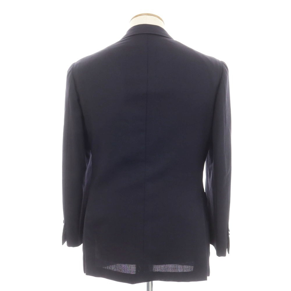 【中古】サルトリア リング Sartoria Ring ウール テーラードジャケット ダークネイビー【 46 】【 状態ランクB 】【 メンズ 】