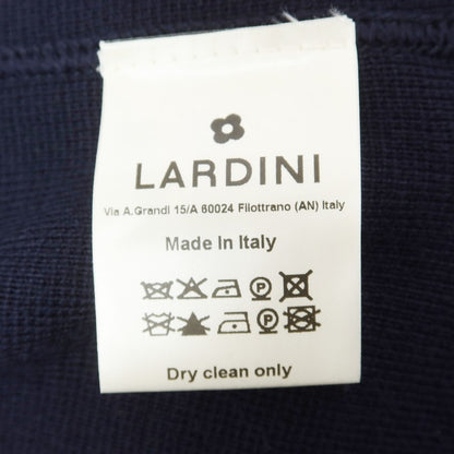 【中古】ラルディーニ LARDINI ウール 6つボタン ニットジャケット ネイビー【 M 】【 状態ランクB 】【 メンズ 】