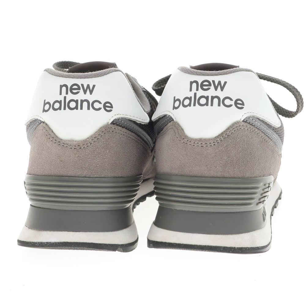 【中古】ニューバランス NEW BALANCE ML574EG2 スニーカー ウォームグレーxグレー【 26.5cm 】【 状態ランクB 】【 メンズ 】