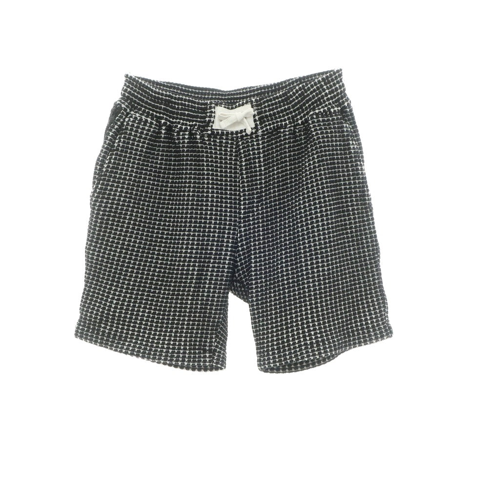 【中古】シーグリーン Seagreen コットンポリエステル ショートパンツ ブラックxホワイト【 3 】【 状態ランクB 】【 メンズ 】