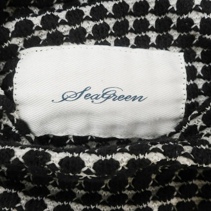 【中古】シーグリーン Seagreen コットンポリエステル ショートパンツ ブラックxホワイト【 3 】【 状態ランクB 】【 メンズ 】