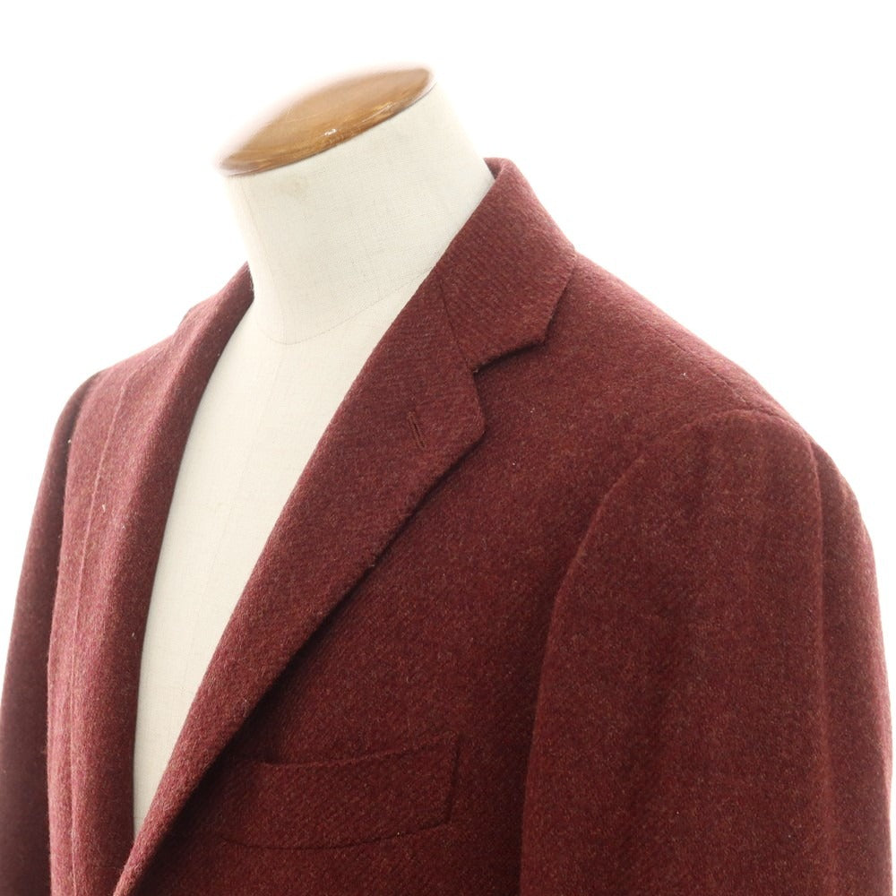 【中古】スティレ ラティーノ STILE LATINO ウール テーラードジャケット マルーン【サイズ48】【 状態ランクB 】【 メンズ 】 [EPD]