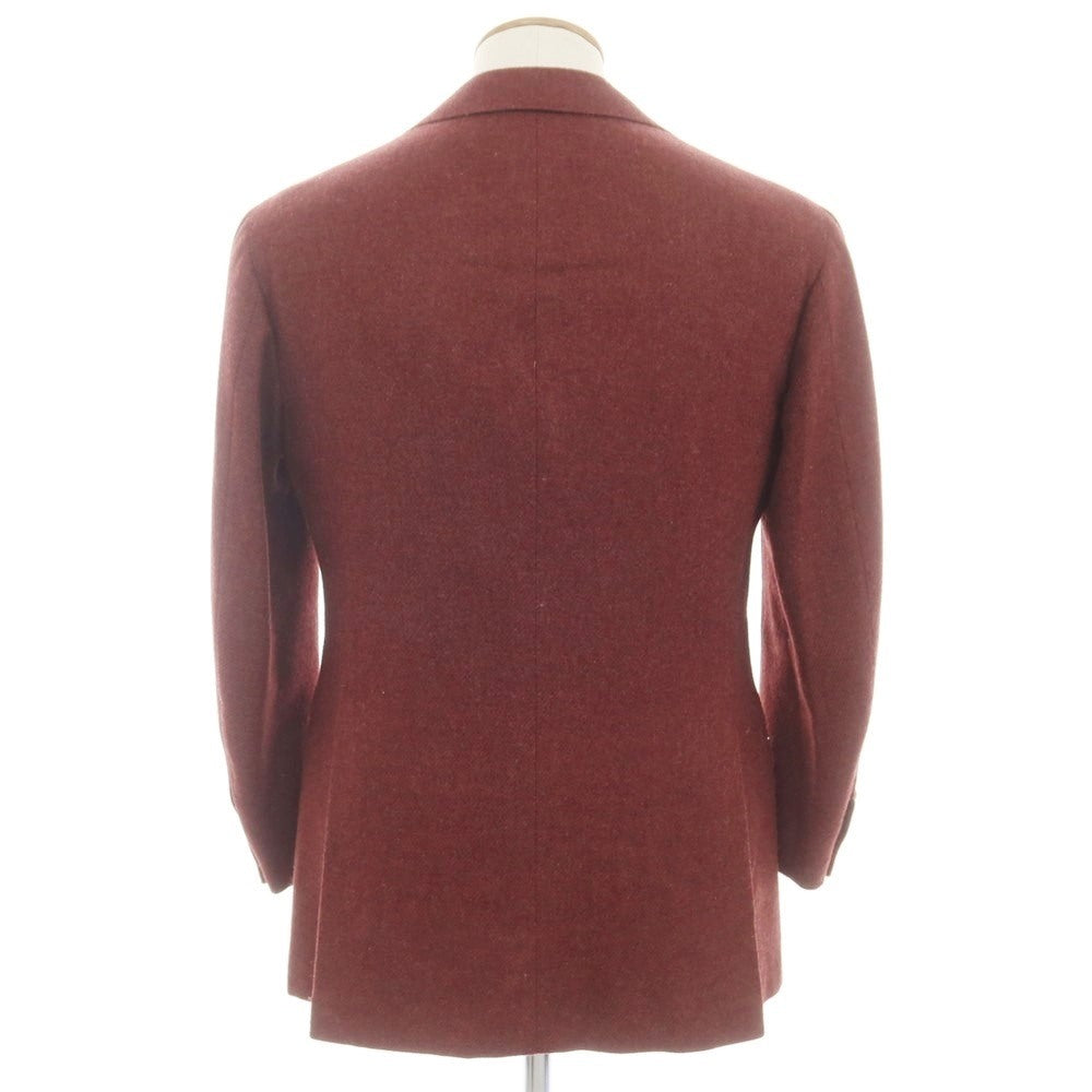 【中古】スティレ ラティーノ STILE LATINO ウール テーラードジャケット マルーン【サイズ48】【 状態ランクB 】【 メンズ 】 [EPD]