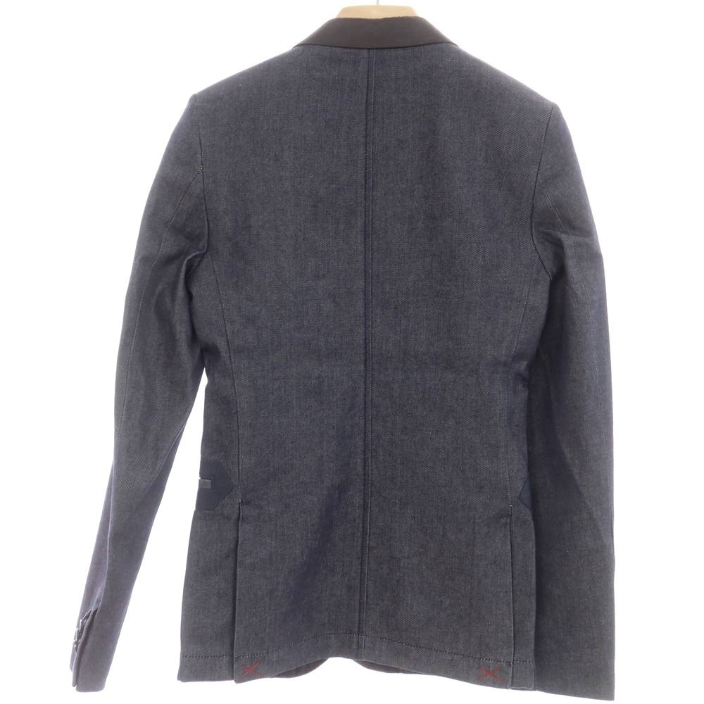 【中古】ジースターロウ G-STAR RAW タキシード デニムジャケット ネイビー【 XXS 】【 状態ランクA 】【 メンズ 】