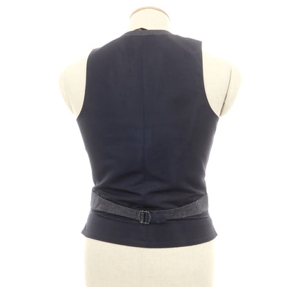 【中古】ジースターロウ G-STAR RAW デニム カジュアル系ジレ ベスト ネイビー【 XXS 】【 状態ランクA 】【 メンズ 】