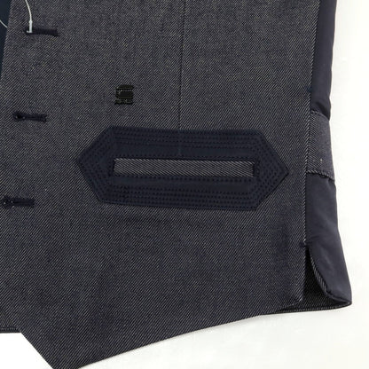 【中古】ジースターロウ G-STAR RAW デニム カジュアル系ジレ ベスト ネイビー【 XXS 】【 状態ランクA 】【 メンズ 】
