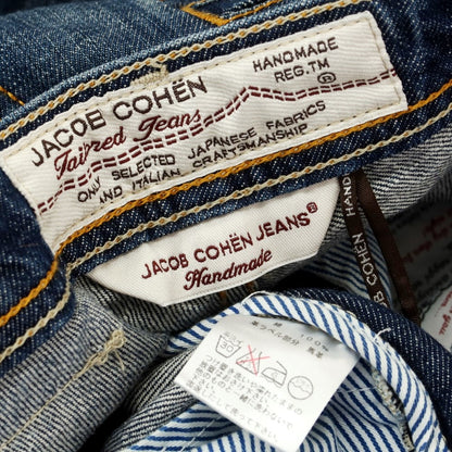 【中古】ヤコブコーエン JACOB COHEN コットン ジーンズ デニムパンツ ネイビー【 29 】【 状態ランクC 】【 メンズ 】