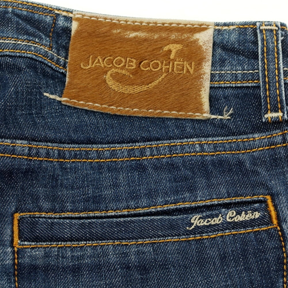 【中古】ヤコブコーエン JACOB COHEN コットン ジーンズ デニムパンツ ネイビー【 29 】【 状態ランクC 】【 メンズ 】