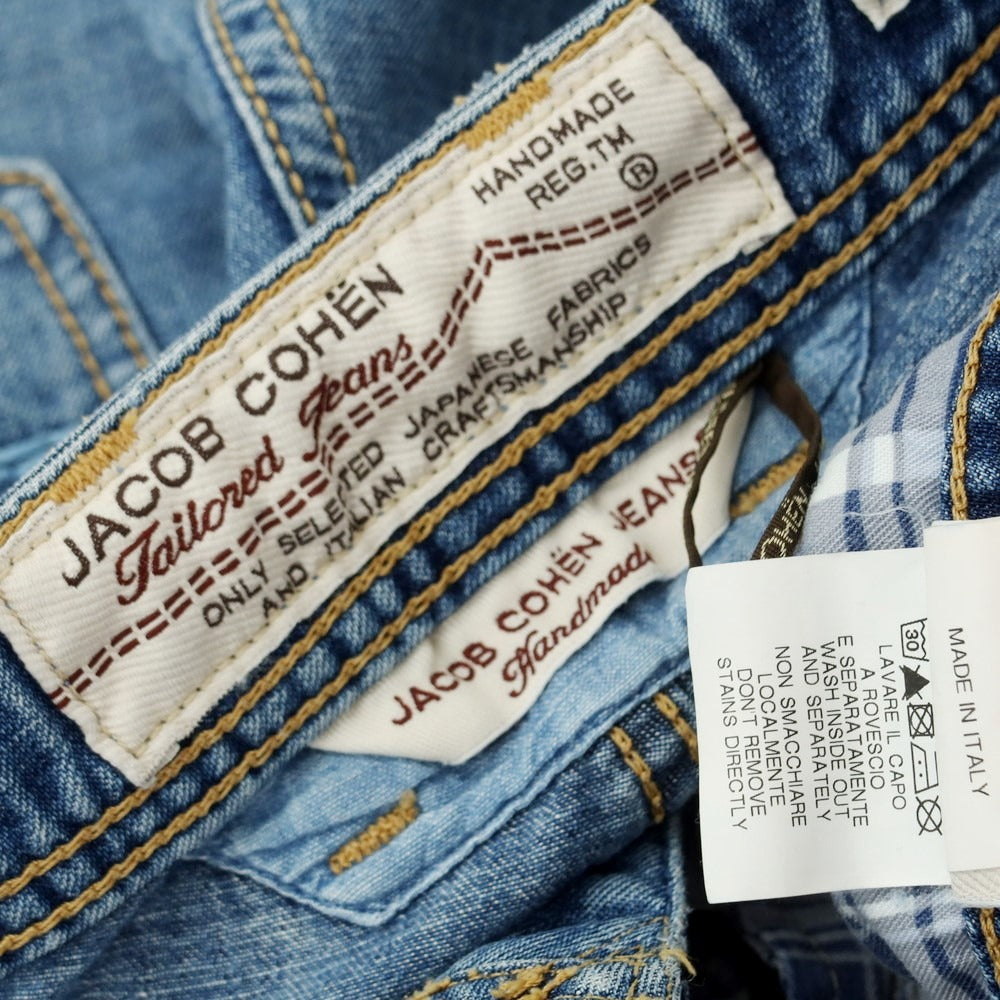 【中古】ヤコブコーエン JACOB COHEN PW688 コットンリネン ジーンズ デニムパンツ ブルー【 30 】【 状態ランクB 】【 メンズ 】