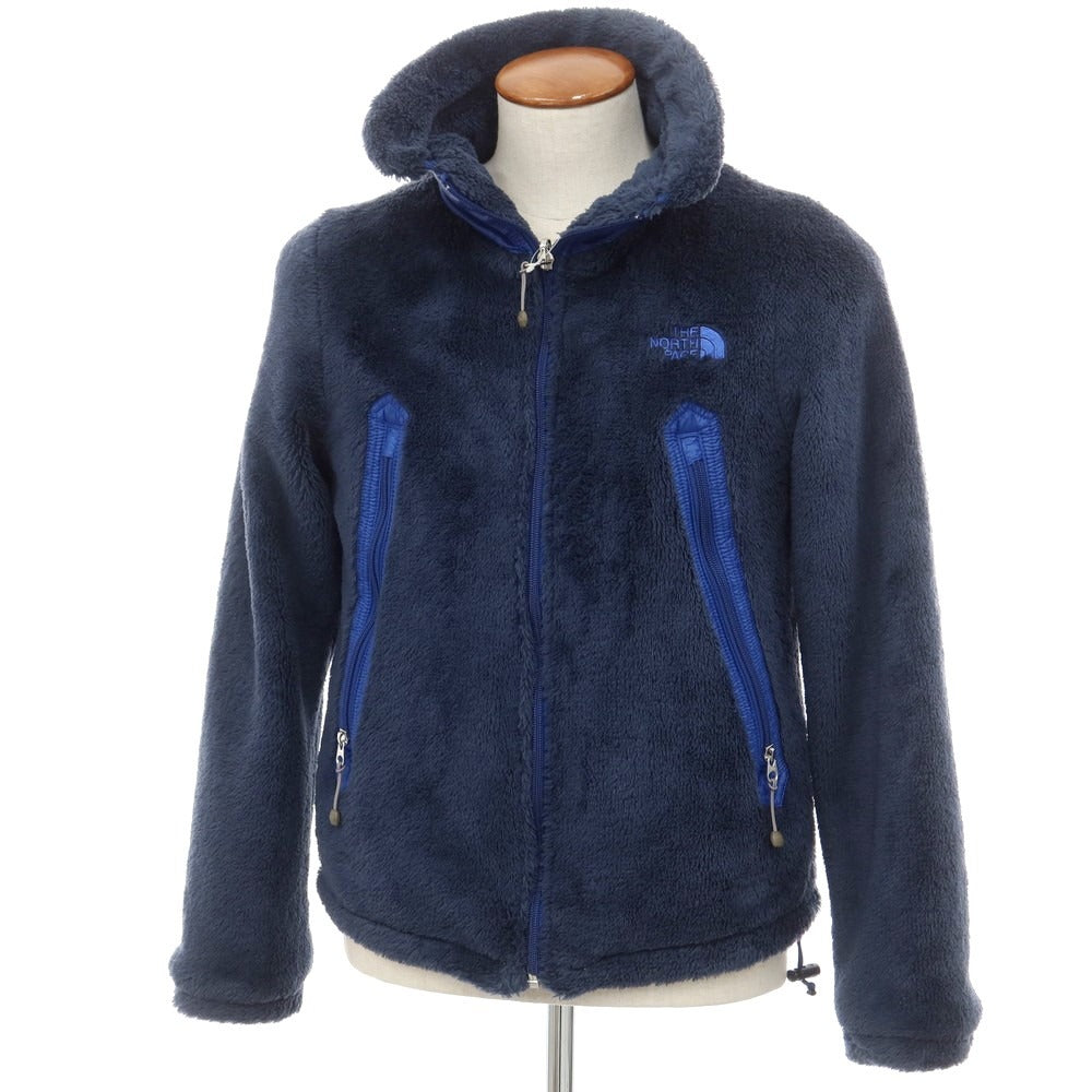 【中古】ザノースフェイスパープルレーベル THE NORTH FACE PURPLE LABEL NA2073N リバーシブル ポリエステル フリースジャケット ネイビーxブルー【 M 】【 状態ランクB 】【 メンズ 】