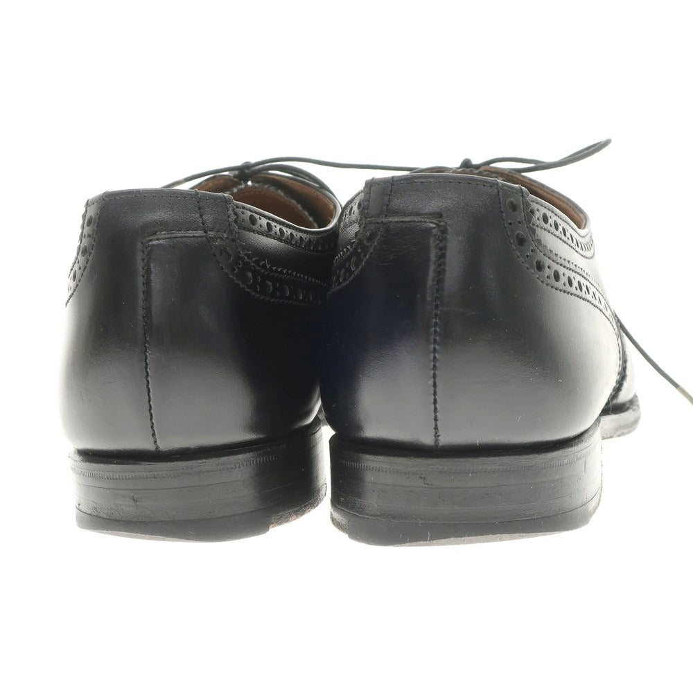 【中古】クロケットアンドジョーンズ CROCKETT&amp;JONES FINSBURY ウイングチップ ドレスシューズ ブラック【 9　F 】【 状態ランクC 】【 メンズ 】