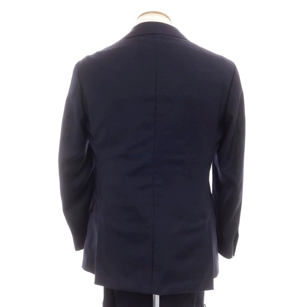 【中古】リングヂャケット RING JACKET ウール 3つボタンスーツ ネイビー【 48 】【 状態ランクC 】【 メンズ 】