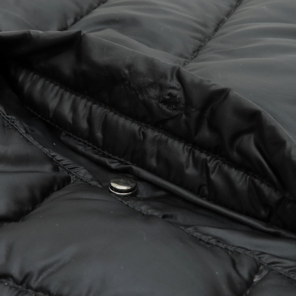 【中古】ヘルノ Herno リバーシブル ナイロン ダウンベスト ブラックxホワイト【 50 】【 状態ランクC 】【 メンズ 】 [CPD]