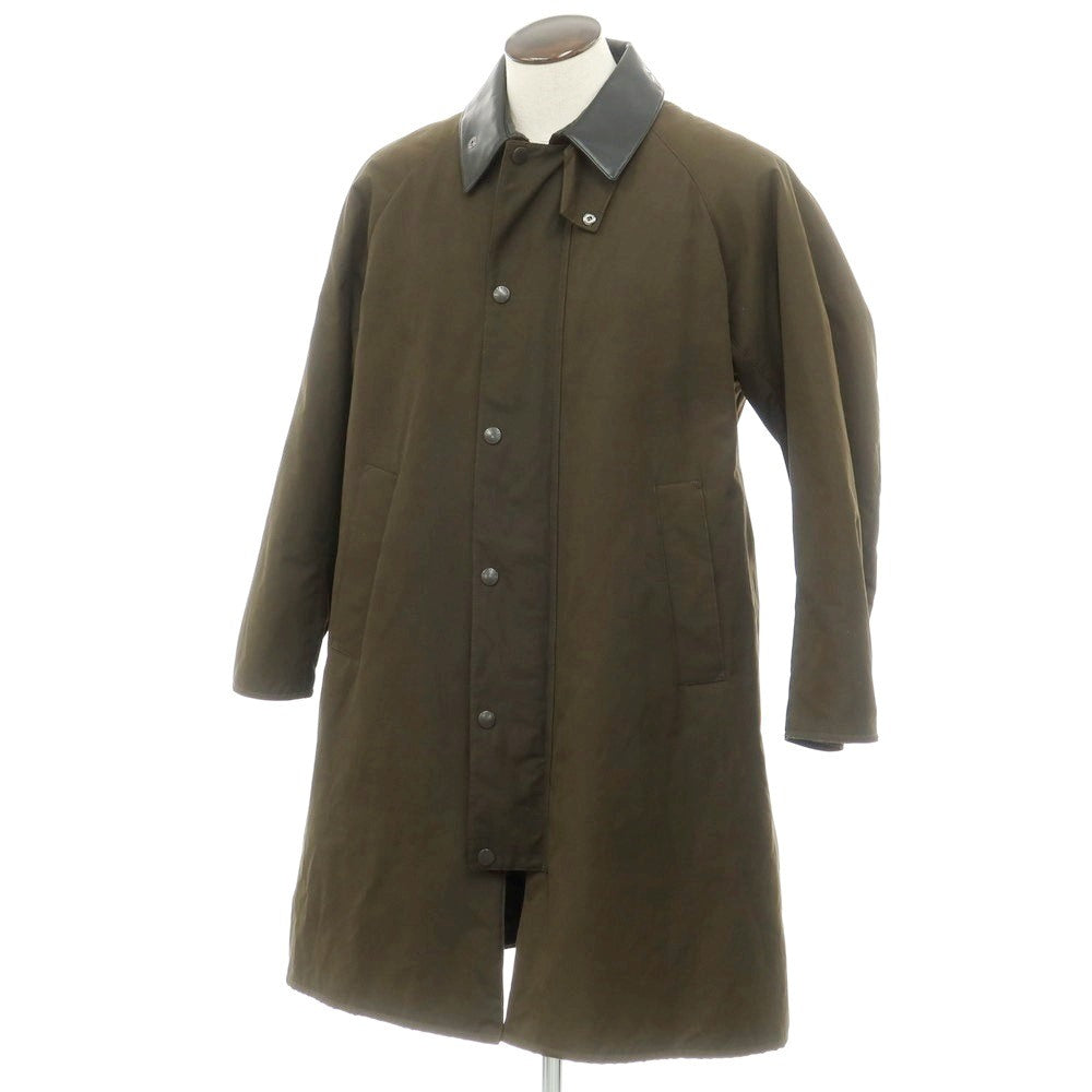 【中古】バブアー Barbour 中綿 ステンカラーコート ダークオリーブ【 40 】【 状態ランクA 】【 メンズ 】