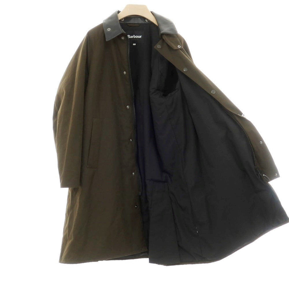 【中古】バブアー Barbour 中綿 ステンカラーコート ダークオリーブ【 40 】【 状態ランクA 】【 メンズ 】