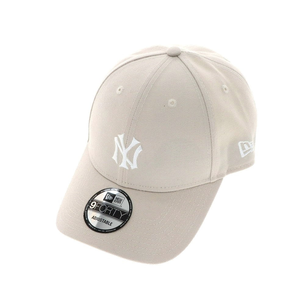 【中古】ニューエラ NEW ERA NYヤンキース ベースボール キャップ ベージュ【 状態ランクA 】【 メンズ 】