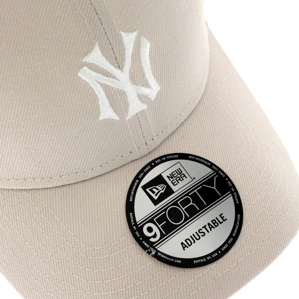 【中古】ニューエラ NEW ERA NYヤンキース ベースボール キャップ ベージュ【 状態ランクA 】【 メンズ 】