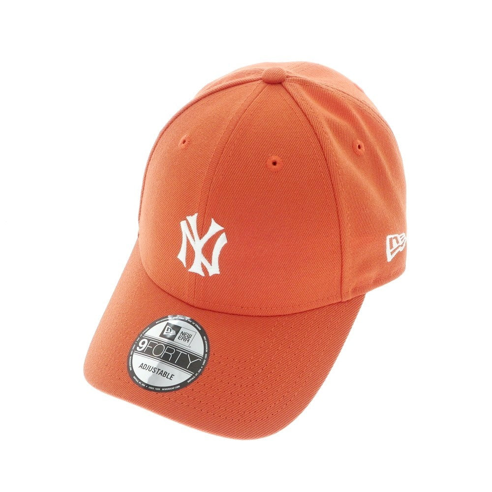 【中古】ニューエラ NEW ERA NYヤンキース ベースボール キャップ オレンジ【 状態ランクA 】【 メンズ 】