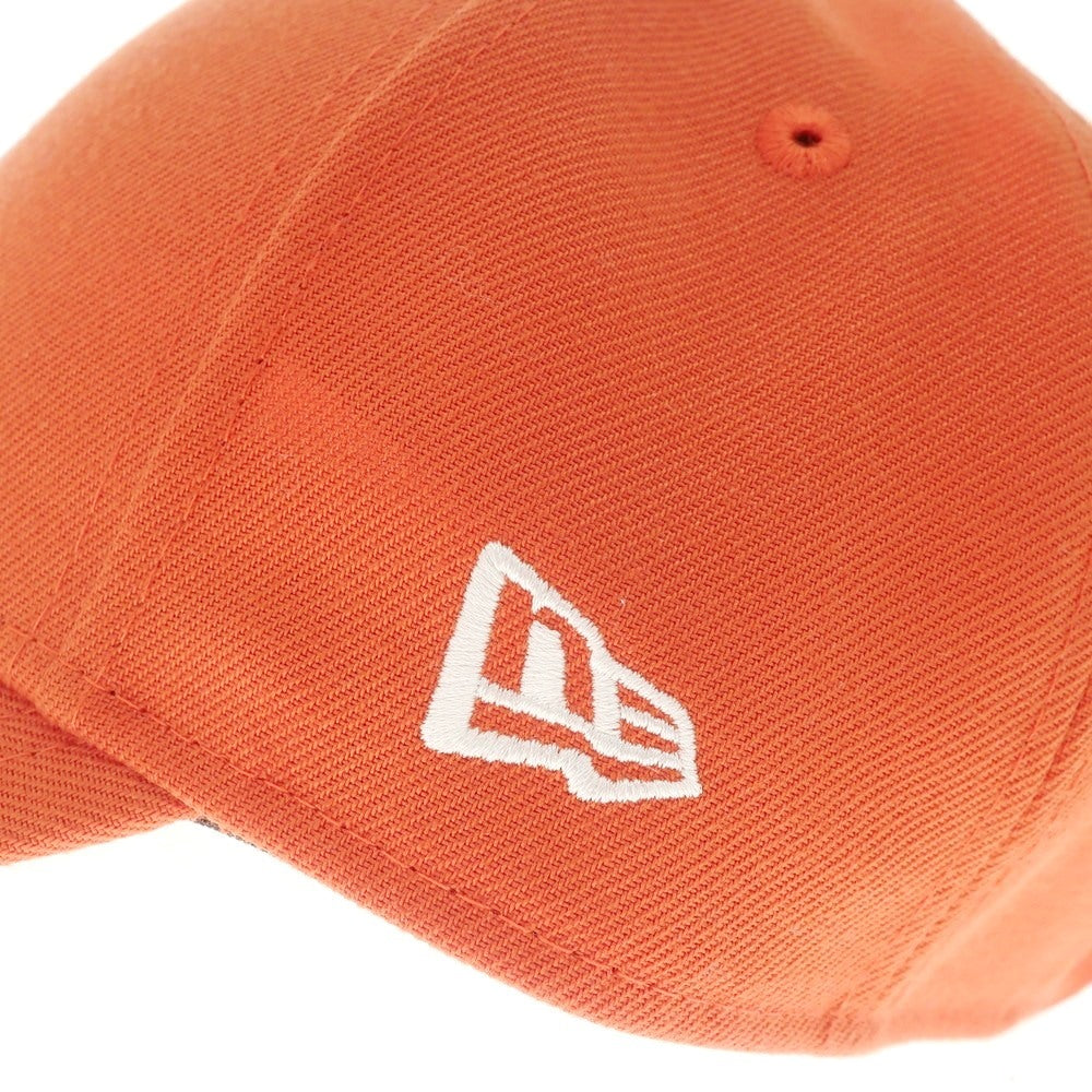 【中古】ニューエラ NEW ERA NYヤンキース ベースボール キャップ オレンジ【 状態ランクA 】【 メンズ 】