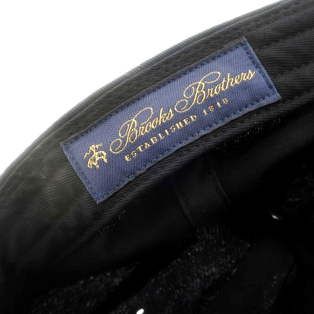 【中古】ブルックスブラザーズ Brooks Brothers ロゴ BBキャップ ブラック【 状態ランクA 】【 メンズ 】